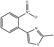 2-Methyl-4-(2-nitrophenyl)thiazole Structure