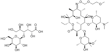 ROXITHROMYCIN LACTOBIONATE Structure