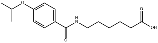 6-(4-ISOPROPOXY-BENZOYLAMINO)-HEXANOIC ACID Structure