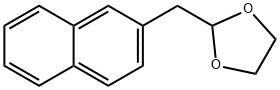 2-(1,3-DIOXOLAN-2-YLMETHYL)NAPHTHALENE Structure