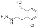 [2-(2,6-DICHLORO-PHENYL)-ETHYL]-HYDRAZINE HYDROCHLORIDE Structure