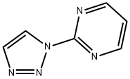 Pyrimidine, 2-(1H-1,2,3-triazol-1-yl)- (8CI) 구조식 이미지