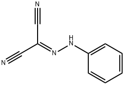 carbonyl cyanide phenylhydrazone Structure