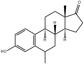 3-Hydroxy-6-methylestra-1,3,5(10)-trien-17-one 구조식 이미지