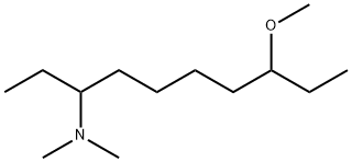 1-Ethyl-6-methoxy-N,N-dimethyl-1-octanamine Structure