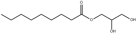 2,3-dihydroxypropyl nonan-1-oate Structure
