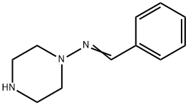 1-피페라진아민,N-(페닐메틸렌)-(9CI) 구조식 이미지