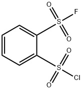 2-플루오로설포닐벤젠설포닐클로라이드 구조식 이미지