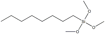 Trimethoxyoctylsilane Structure