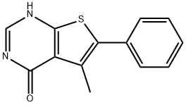 5-METHYL-6-PHENYLTHIENO[2,3-D]PYRIMIDIN-4-OL 구조식 이미지