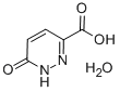 6-OXO-1,6-디히드로피리다진-3-카르복실산일수화물 구조식 이미지