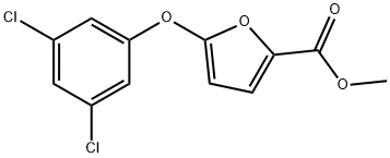 METHYL 5-(3,5-DICHLOROPHENOXY)-2-FUROATE Structure