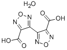 3,3'-DICARBOXY-4,4'-DIFURAZAN HYDRATE Structure