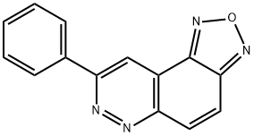 8-PHENYL[1,2,5]OXADIAZOLO[3,4-F]CINNOLINE Structure