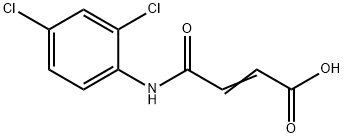 4-(2,4-DICHLOROANILINO)-4-OXOBUT-2-ENOIC ACID Structure