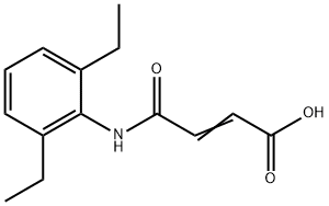 4-(2,6-DIETHYLANILINO)-4-OXOBUT-2-ENOIC ACID Structure