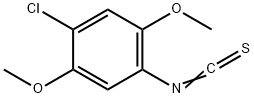 4-클로로-2,5-디메톡시페닐이소티오시아네이트 구조식 이미지