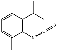 2-이소프로필-6-메틸페닐이소티오시아네이트 구조식 이미지