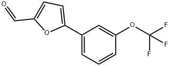 5- [3- (трифторметокси) фенил] -2-фуральдегида структурированное изображение
