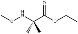 Alanine, N-methoxy-2-methyl-, ethyl ester (9CI) Structure