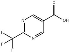 2-(Trifluoromethyl)pyrimidine-5-carboxylic acid 구조식 이미지