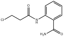 2-[(3-chloropropanoyl)amino]benzamide Structure