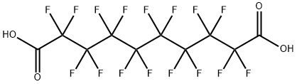 HEXADECAFLUOROSEBACIC ACID Structure