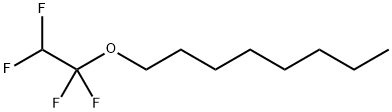 Octyl(1,1,2,2-tetrafluoroethyl) ether 구조식 이미지