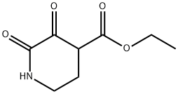 에틸2,3-디옥소피페리딘-4-카르복실레이트 구조식 이미지