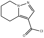 피라졸로[1,5-a]피리딘-3-카르보닐클로라이드,4,5,6,7-테트라히드로-(9CI) 구조식 이미지