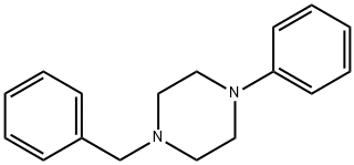 1-BENZYL-4-PHENYLPIPERAZINE 구조식 이미지