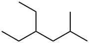 4-Ethyl-2-methylhexane. Structure