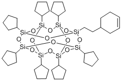 PSS-(2-(3-CYCLOHEXEN-1-YL)ETHYL)HEPTACY& 구조식 이미지