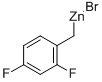2,4-디플루오로벤질아연브로마이드 구조식 이미지