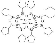 PSS-(3-CYCLOHEXEN-1-YL)-HEPTACYCLOPENTY& 구조식 이미지