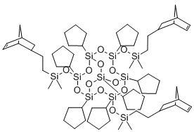 TRIS(DIMETHYL(NORBORNENYLETHYL)SILYLOXY& 구조식 이미지