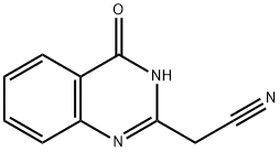 2-(4-옥소-1H-퀴나졸린-2-일)아세토니트릴 구조식 이미지
