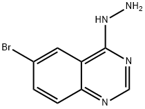 6-broMo-4-hydrazinylquinazoline Structure