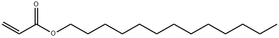 TRIDECYL ACRYLATE Structure