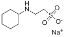 Sodium 2-(cyclohexylamino)ethanesulphonate Structure