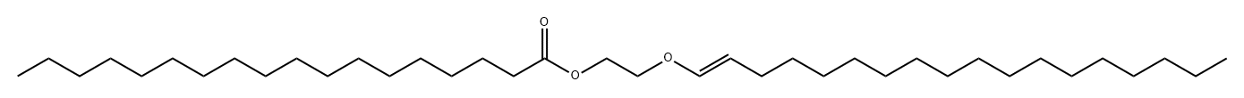 스테아르산2-[(E)-1-옥타데세닐옥시]에틸에스테르 구조식 이미지