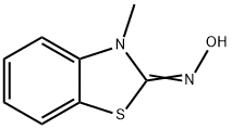 2(3H)-벤조티아졸론,3-메틸-,옥심(9CI) 구조식 이미지