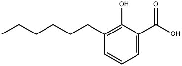3-hexylsalicylic acid Structure