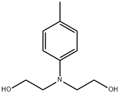 2,2'-(P-TOLYLIMINO)DIETHANOL Structure
