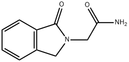 2-(1,3-Dihydro-1-oxo-2h-isoindol-2-yl)-acetamide Structure