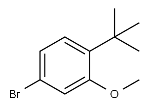 4-BROMO-1-TERT-BUTYL-2-METHOXYBENZENE Structure