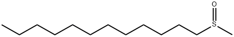 DODECYL METHYL SULFOXIDE 구조식 이미지