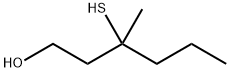 3-MERCAPTO-3-METHYL-1-HEXANOL Structure