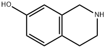 1,2,3,4-테트라하이드로-ISOQUINOLIN-7-OL 구조식 이미지