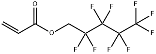 2,2,3,3,4,4,5,5,5-nonafluoropentyl acrylate  Structure